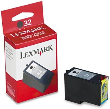 Lexmark 18C0032 (32) Tintapatron, Fekete - Kiskereskedelmi Csomagolás