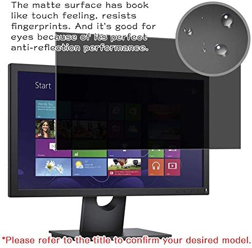 Synvy Adatvédelmi képernyővédő fólia, Kompatibilis Acer Nitro XV272U Pbmiiprzx 27 Kijelző Monitor Anti