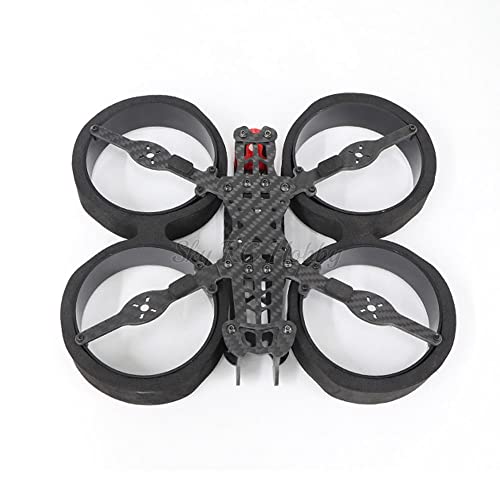 Bátor 3inch 163 163mm FPV Racing Drón Quadcopter Freestyle Keret Készlet TPU 3D Nyomtatás része Támogatja,