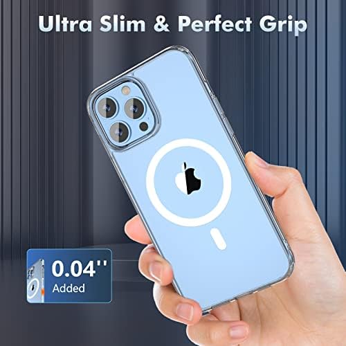 Kimguard [2 1] Mágneses Tiszta iPhone 12 Pro Max-Ügyben [1x Mágneses Kék Bőr Pénztárca Kártya Tartóját]