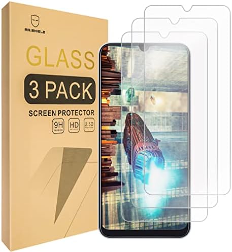 Mr Pajzs [3-PACK] Célja A Samsung Galaxy A50 [Edzett Üveg] Képernyő Védő [Japán Üveg 9H Keménység] Élettartam