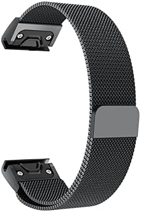 KANGDD 26 22 20 mm Easy Fit Milánói Hurok Watchband gyorskioldó Zenekar a Garmin Fenix 7 7 X 7-ES 5X 5