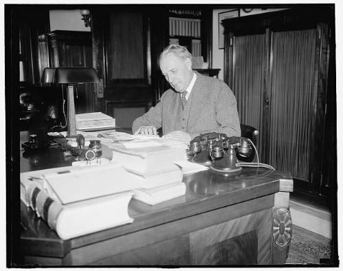 HistoricalFindings Fotó: Lemond a Szenátus,Szenátor Frederick Steiwer,Íróasztal,Iroda,Washington DC,1938