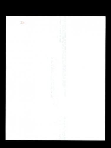Jim Rizs PSA DNS-Cert Aláírt 8x10 Fotó Red Sox Autogram - Dedikált MLB Fotók