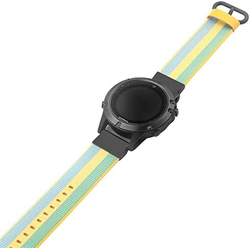 HEPUP 22mm Nylon Watchband A Garmin Fenix 6 6X Pro Csuklópánt Heveder Fenix 5 5Plus 935 S60 Quatix5 gyorskioldó
